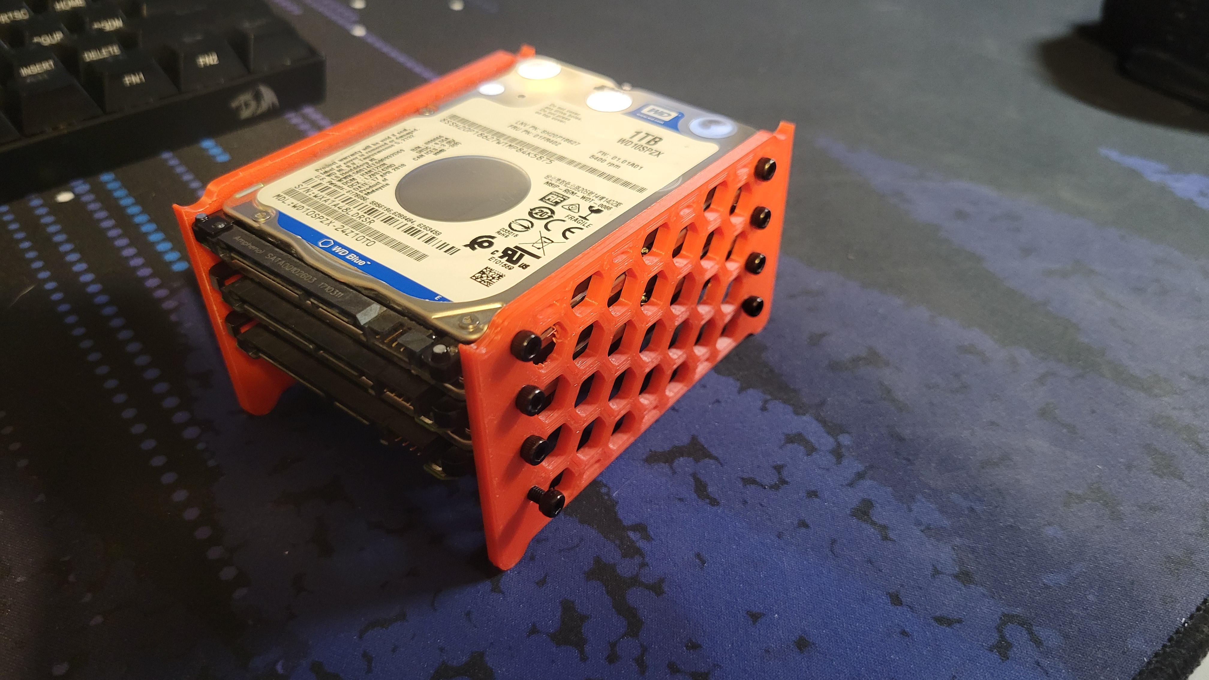 Stackable 2.5 Inch Sata HDD/SSD Caddy for multiple drives