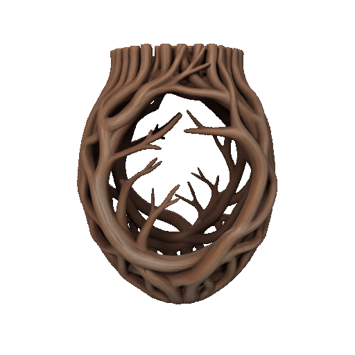 vase from branches