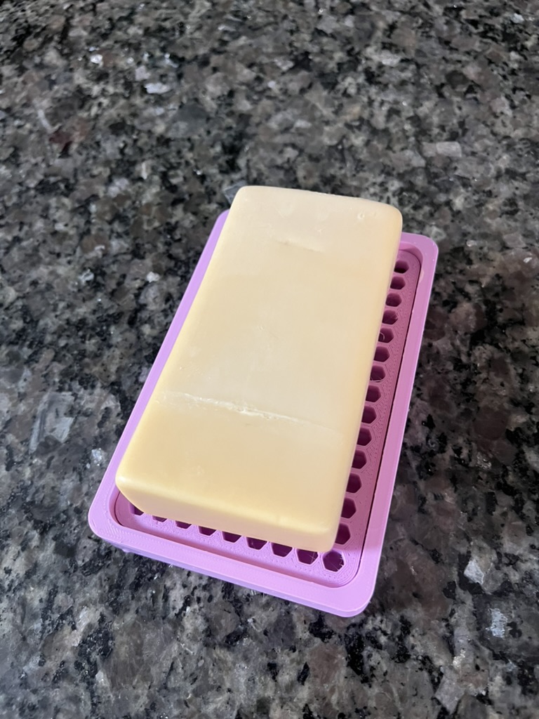 Modular Soap Dish with Removable Airflow Insert — miniatura 3