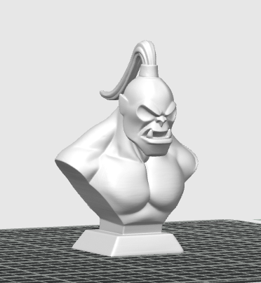 Miniatura 2 do modelo 3D Bust Goro