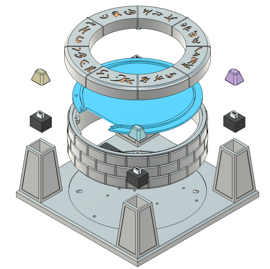 Miniatura 2 do modelo 3D Scrying Pool Oracle