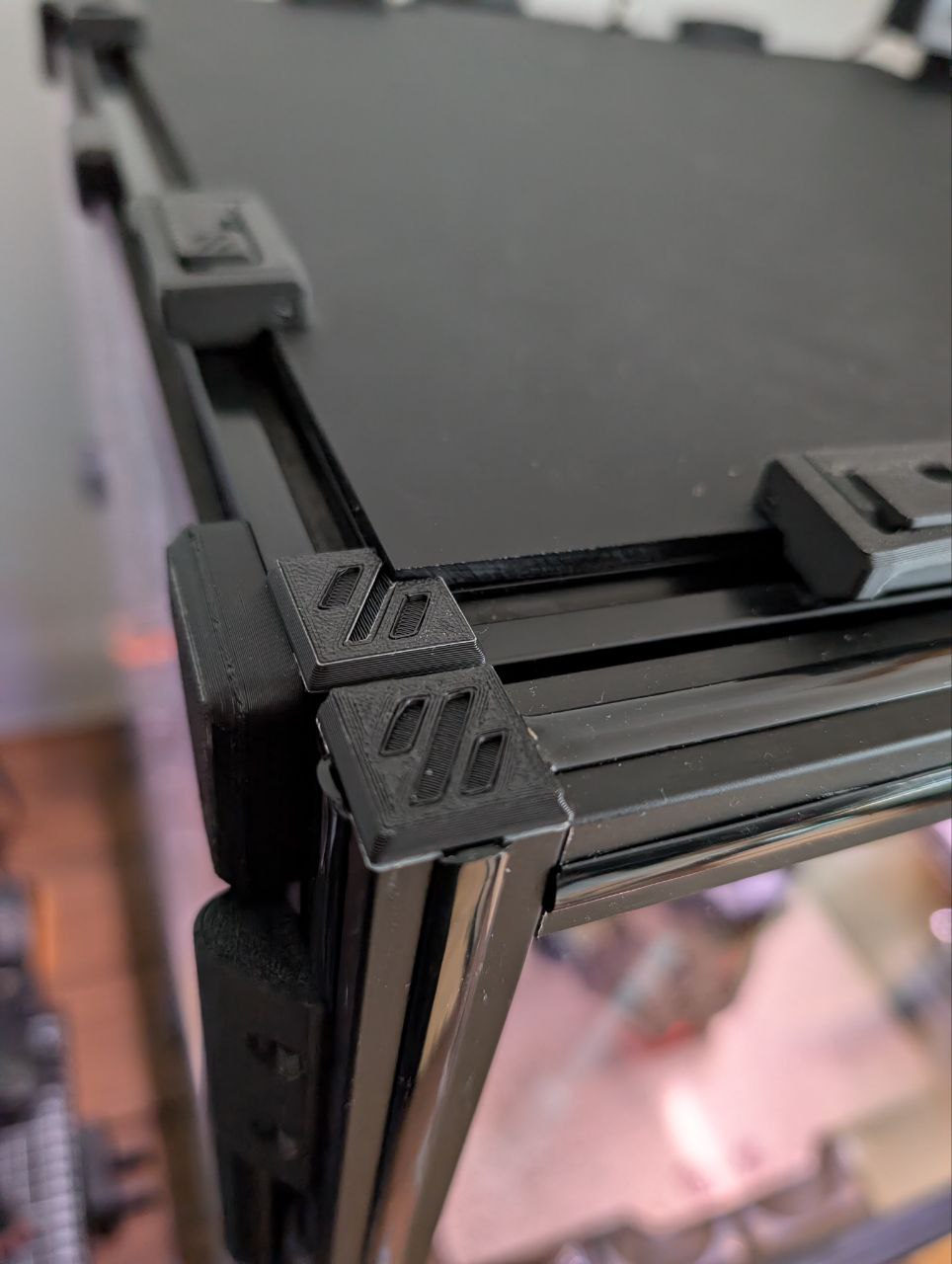 Voron Misumi 2020 endcap cutout