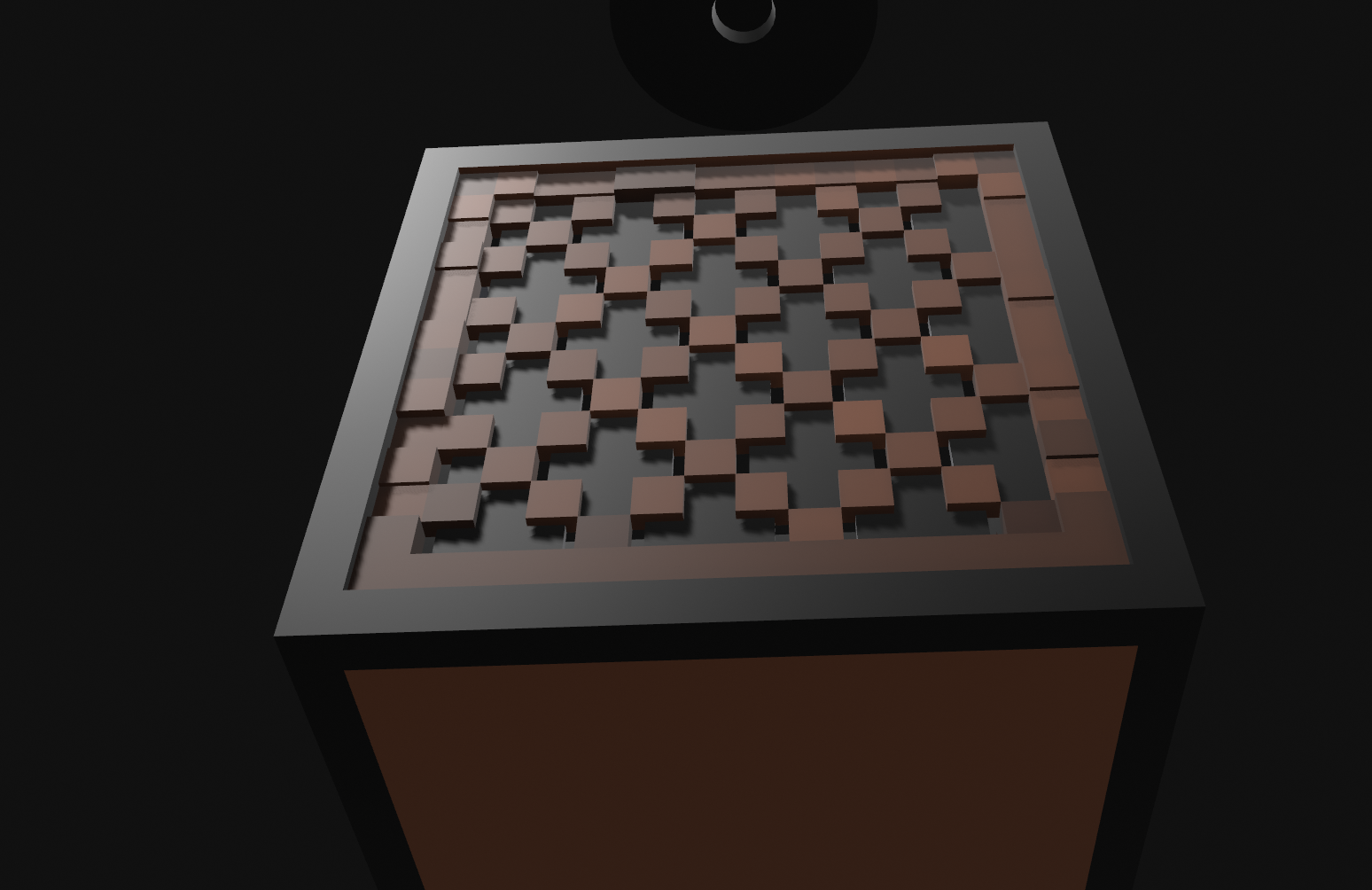 Miniatura 3 do modelo 3D Minecraft Jukebox Case (Echo Dot Gen 4)