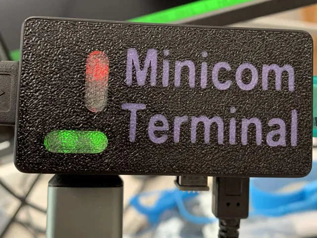 Serial Terminal Enclosure (Raspberry Pi Zero)