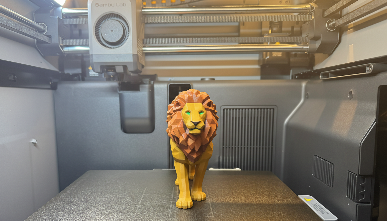 Low Poly Lion