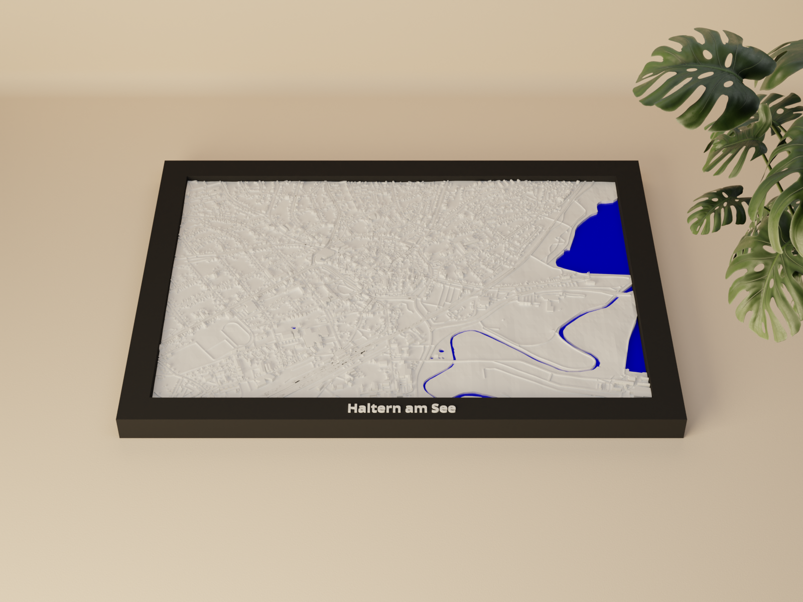 Haltern am See, Germany - 3D Miniature