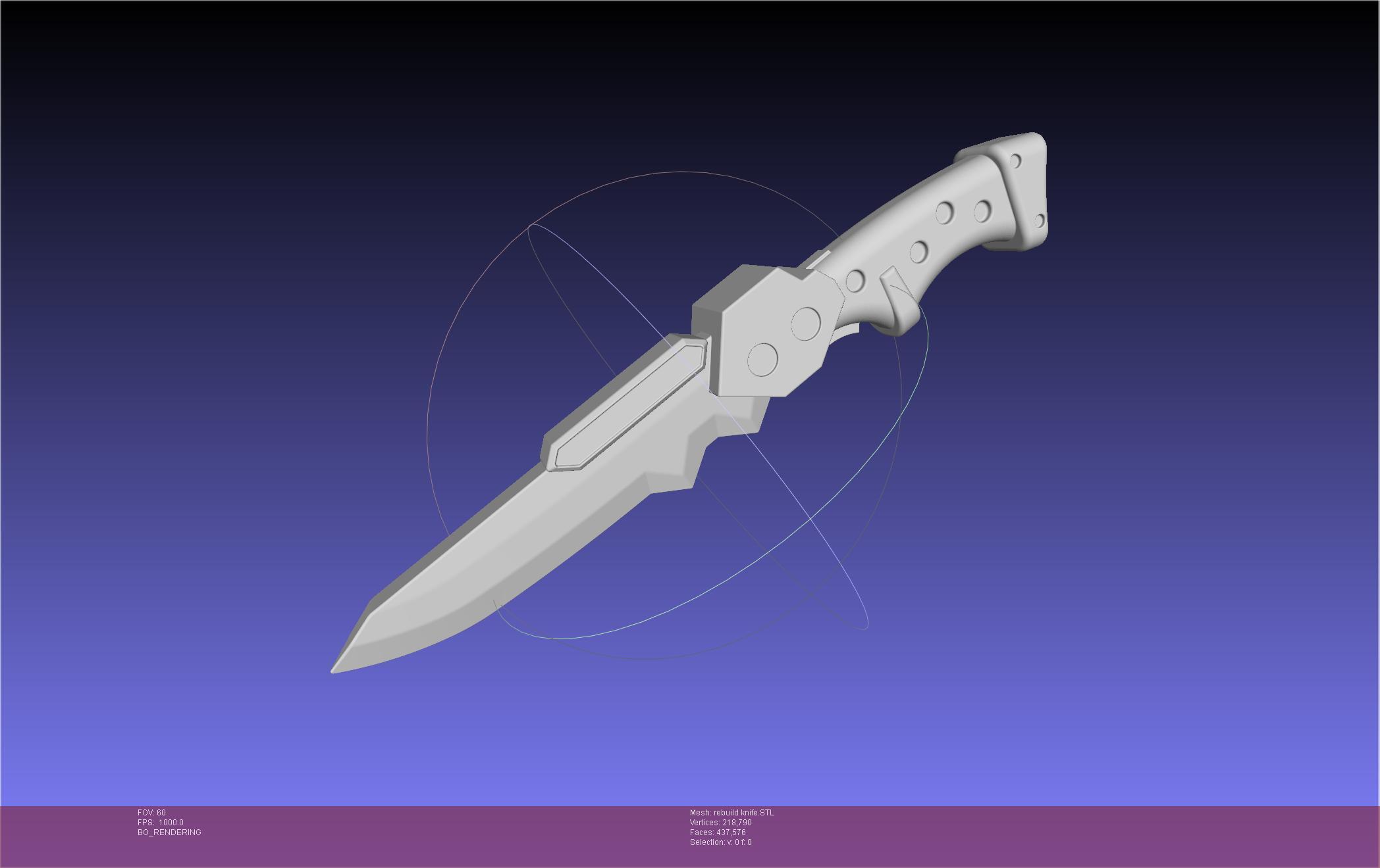 Evangelion Prog Knife Unit 1 Rebuild Version