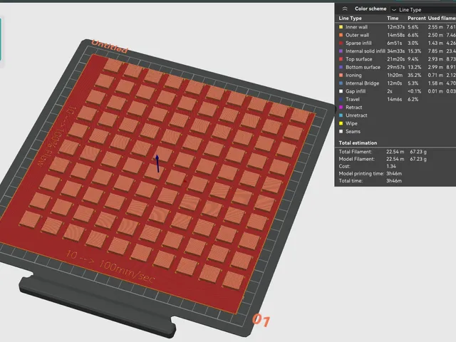 Ironing Speed and Flow Test - Flashforge/Orca-Slicer