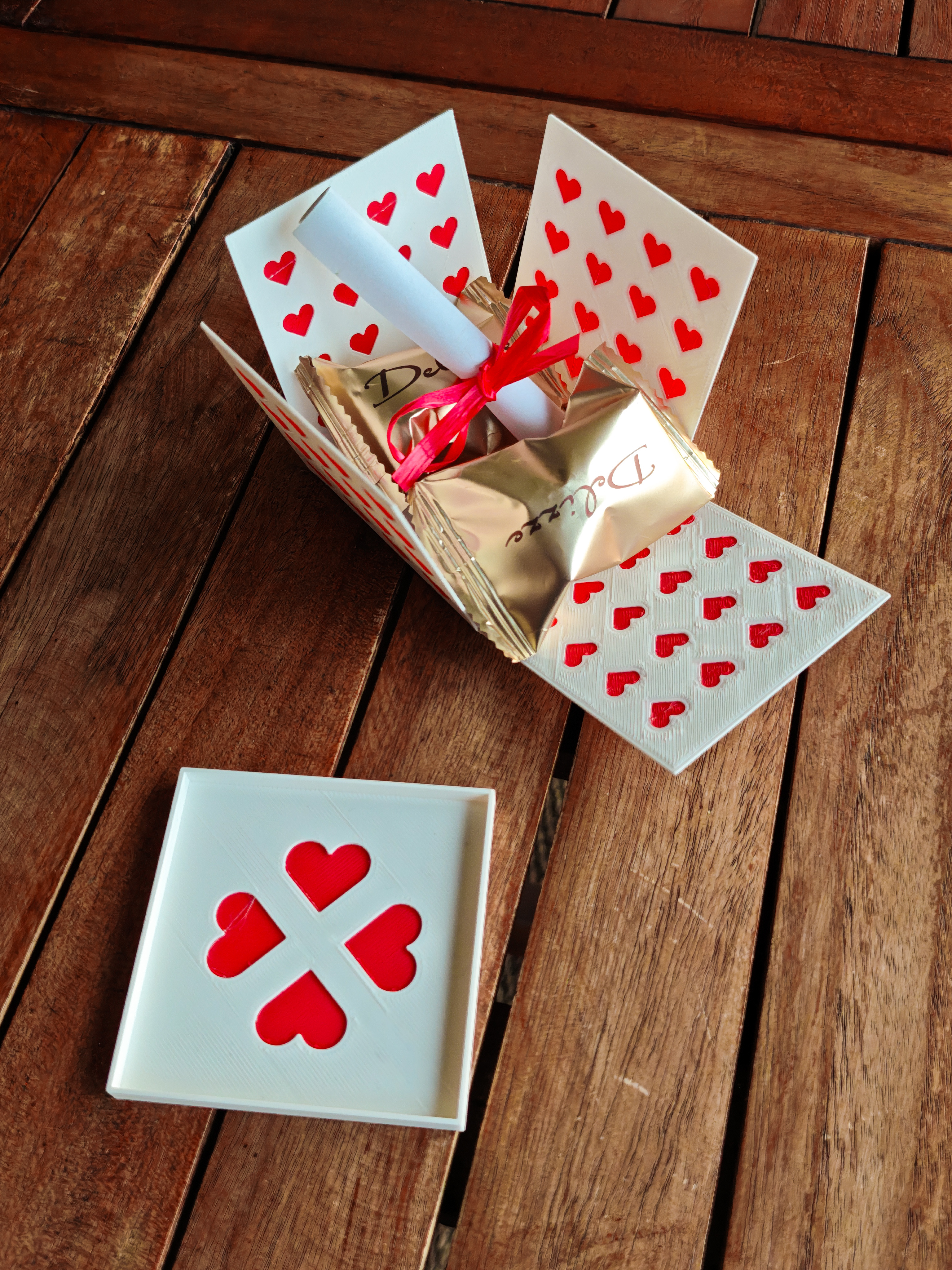 Foldable Valentine Gift Box — miniatura 2