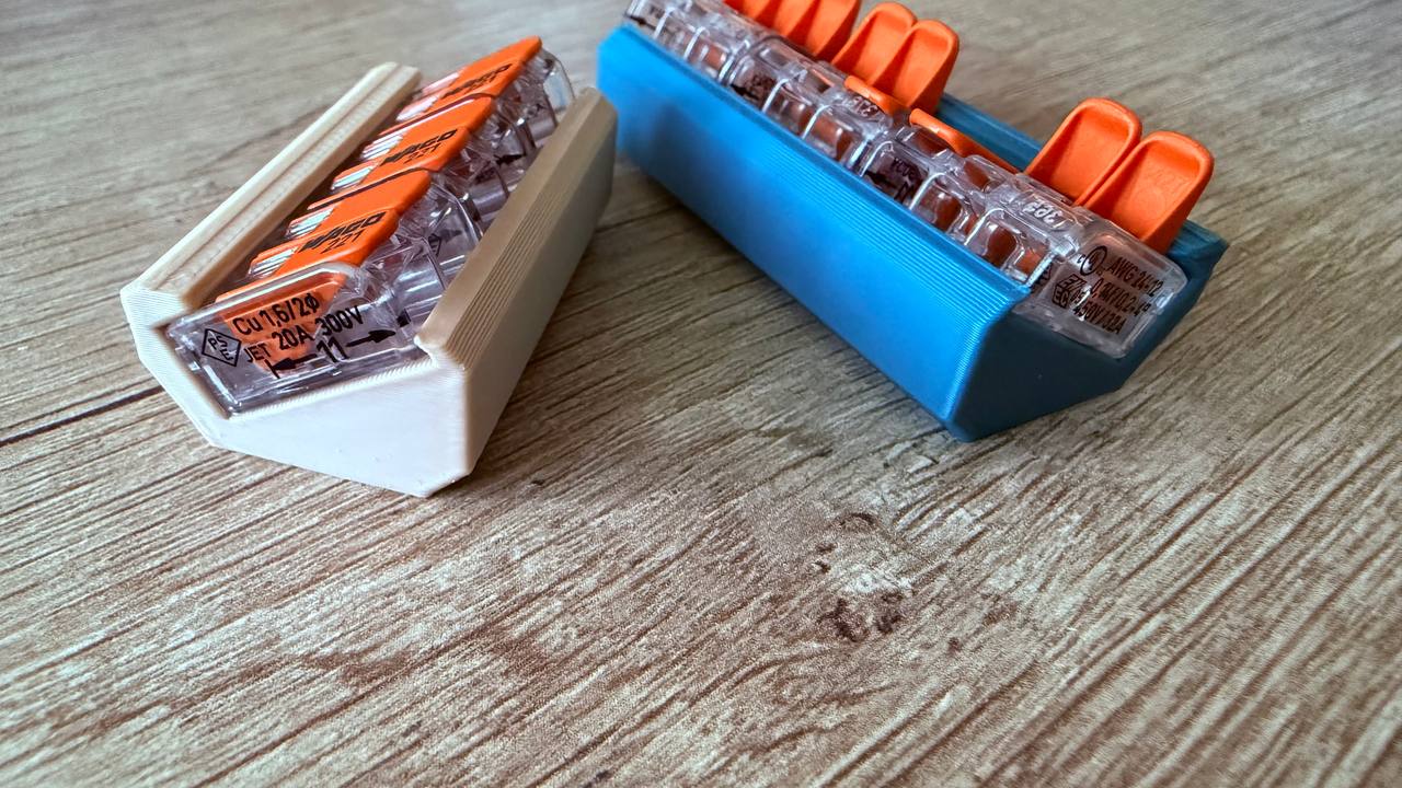 WAGO 221 holder – 3x2, 3x3, 3x5 versions