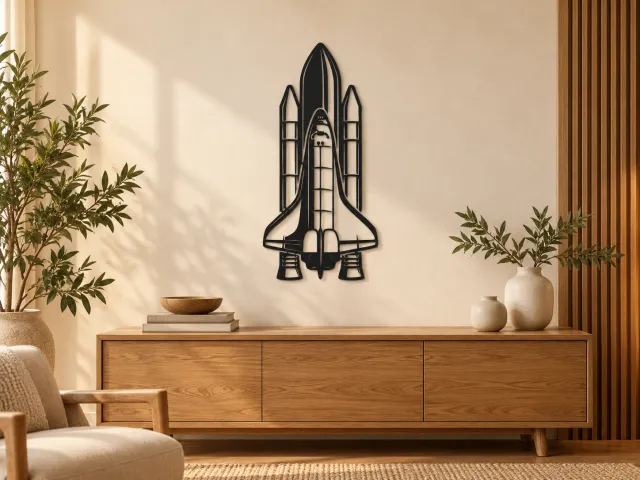 WallArt - Rocket