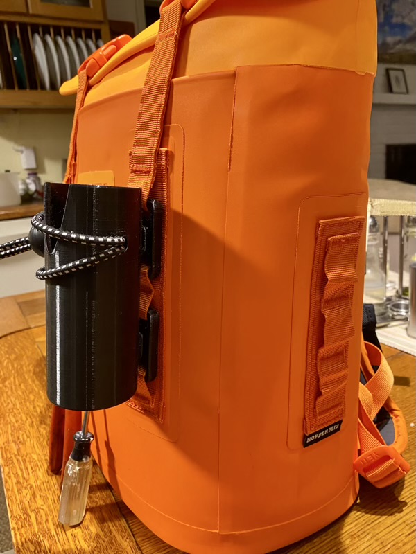 Fishing Rod Holder for Yeti Hitchpoint, Molle, and gear with 1" straps