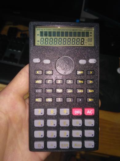 krabička levné vědecké kalkulačky / case for the cheap scientific calculator