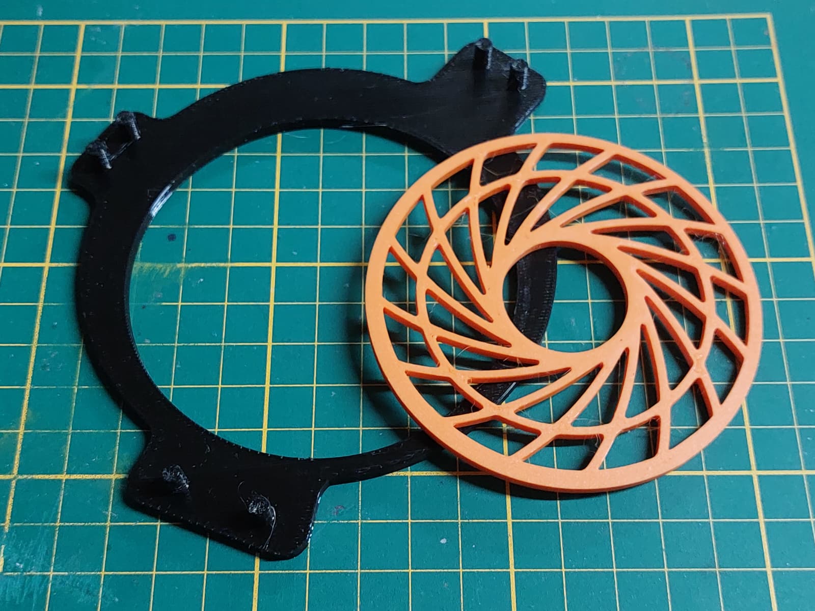 Creality K1C Two-Part Side Fan Cover