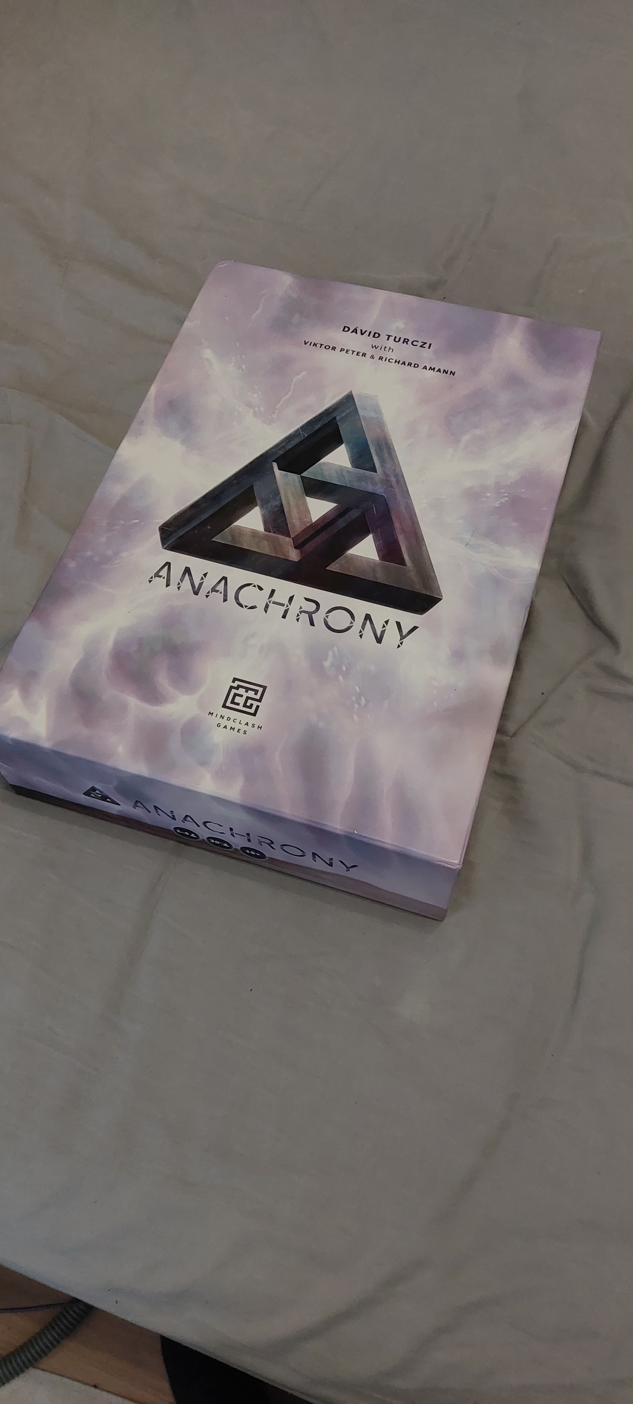Anachrony - Original box insert with figurines and fractures of time expansion
