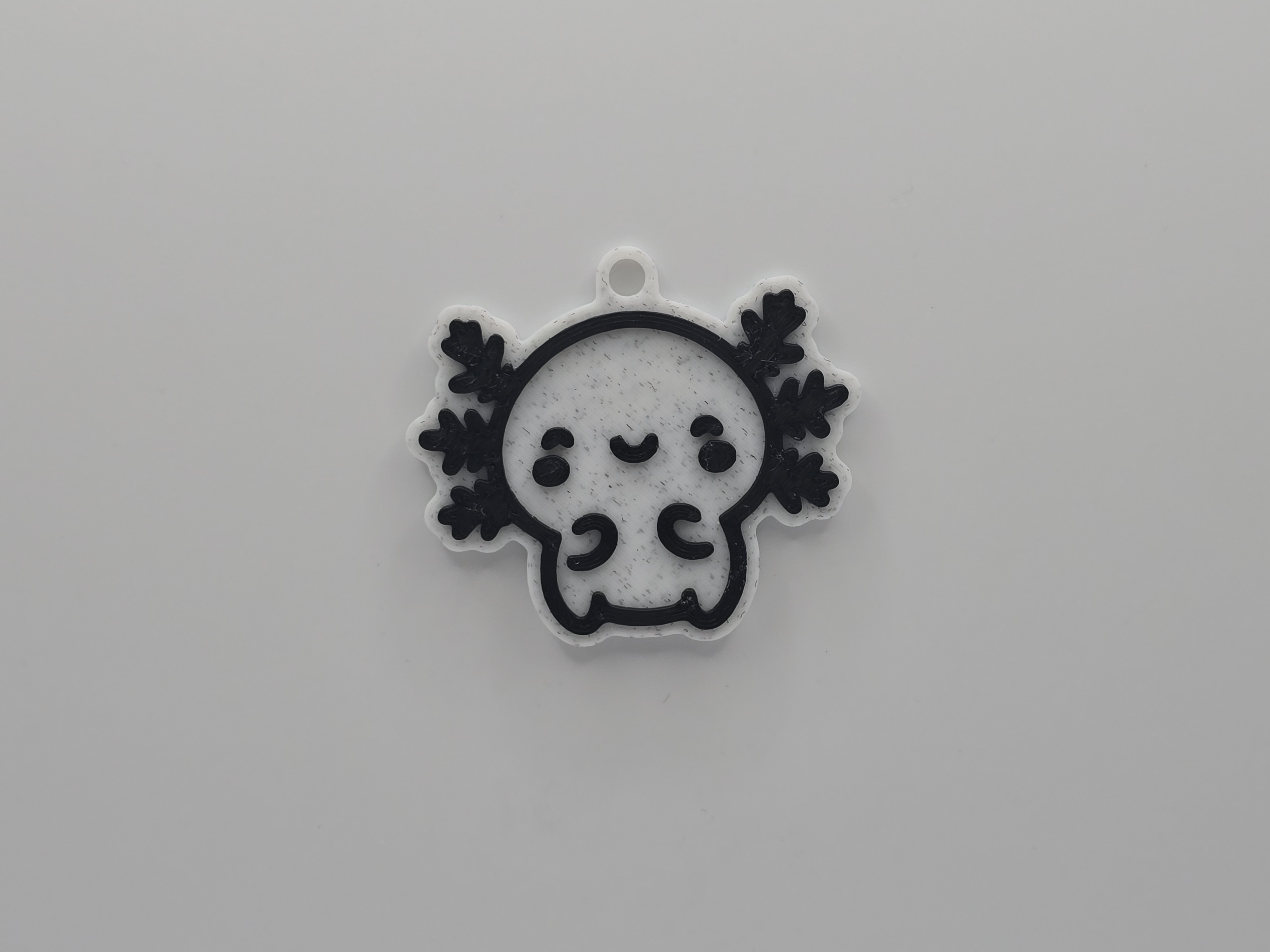Cute Axolotl Keychain