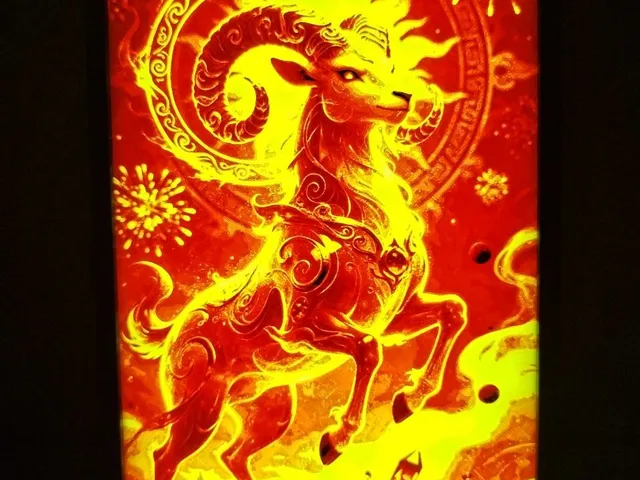 Fire Goat 2027 #1 140x220 Hueforge
