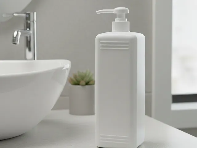 Single-Piece Hand Sanitizer Holder with Measured Reference
