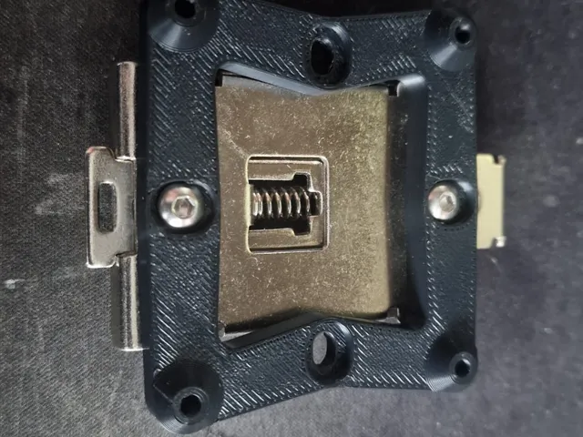 PI Din mount SSR bracket