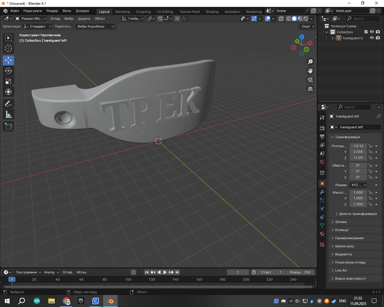 Handguard TREK