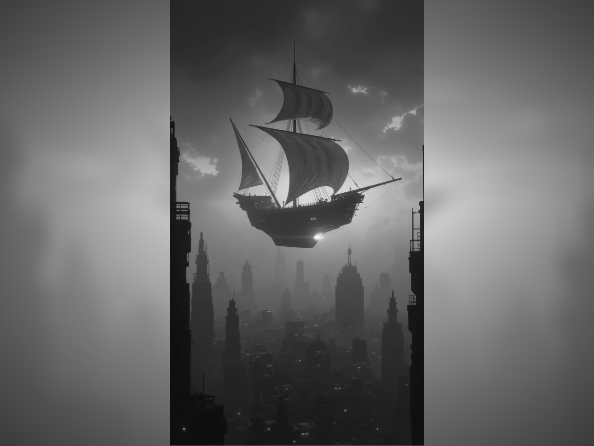 Floating Ship Hueforge