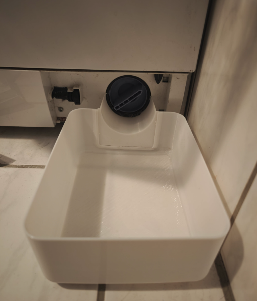 BOSCH washing machine drain bucket  ~35 mm height