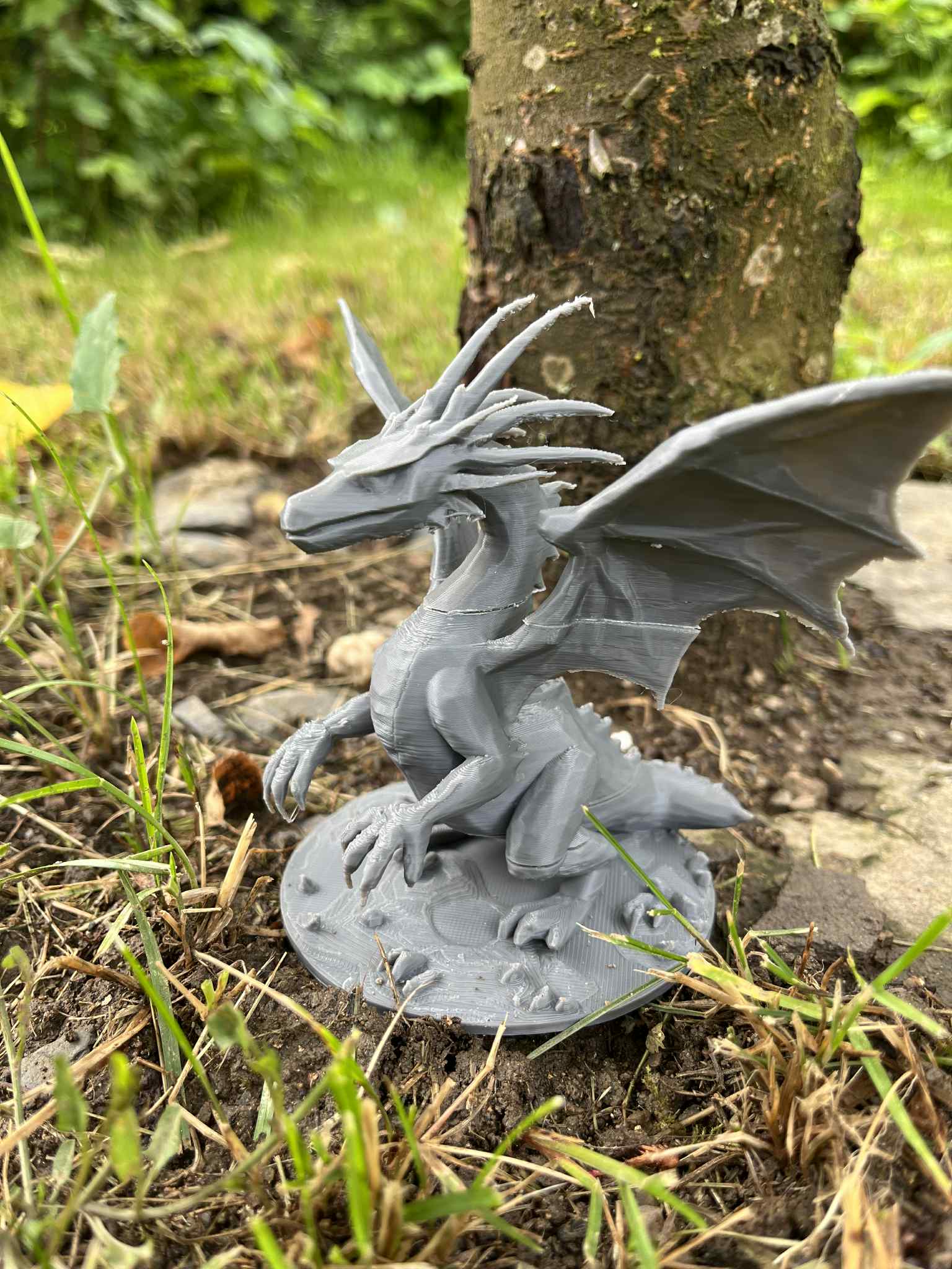Boss Dragon on a board game stand