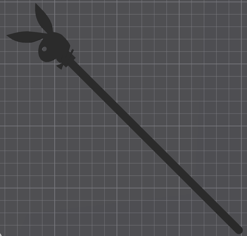 Playboy Bunny Logo Stir Stick