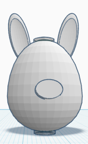 Easter Bunny Egg Bead