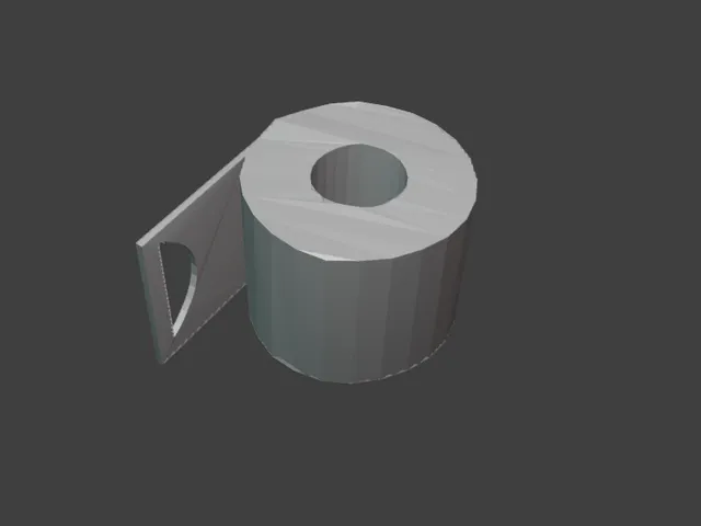 Toiletpaper cupholder