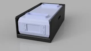 PolyMaker Polydryer Heater Mount for the Qidi Q1 Pro
