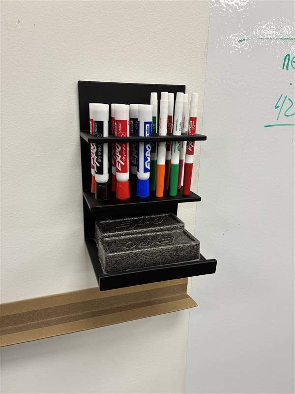 Whiteboard Shelf 9"x6" 3D model