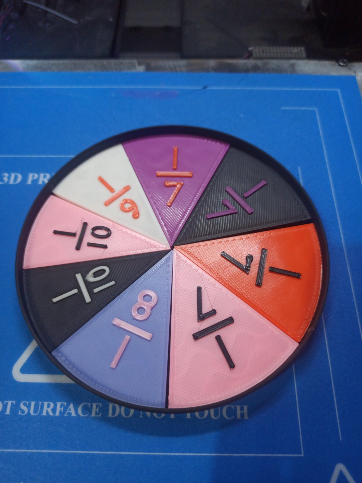 Math Fractions Pie game