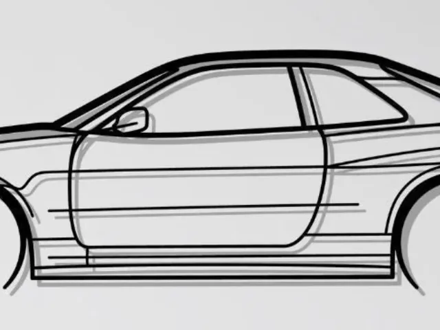 Nissan Skyline GT-R R34 Wall Art