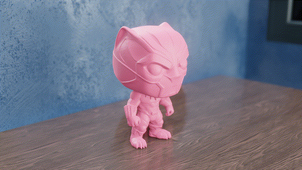 Chibi Black Panther — miniatura 3