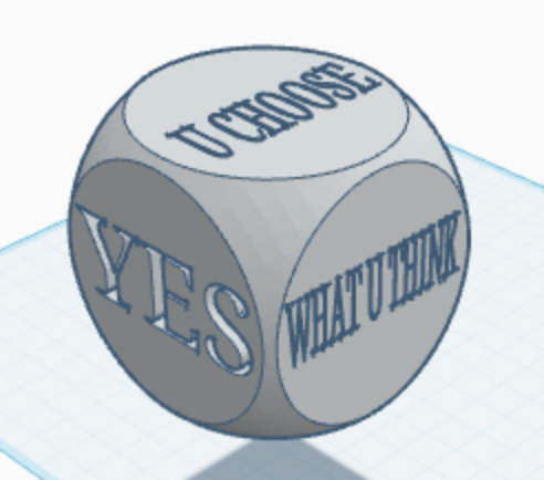 Yes No Dice (With more options)