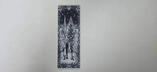 Carolers Christmas Village Bookmark