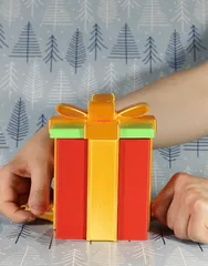 Pop-Up Santa Box