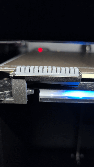 Prusa Core One nozzle Wiper v2