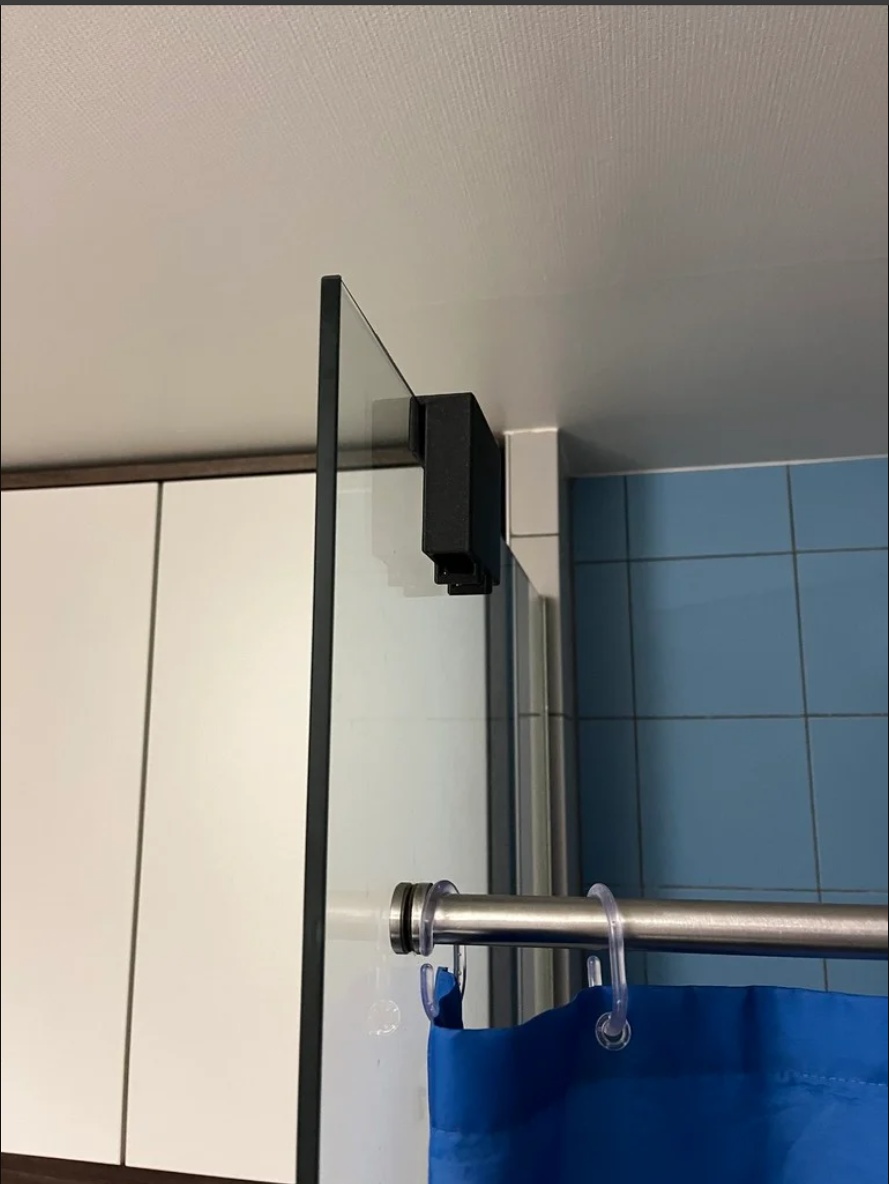 Glass Shower Phone Holder – 3D Printable Stand