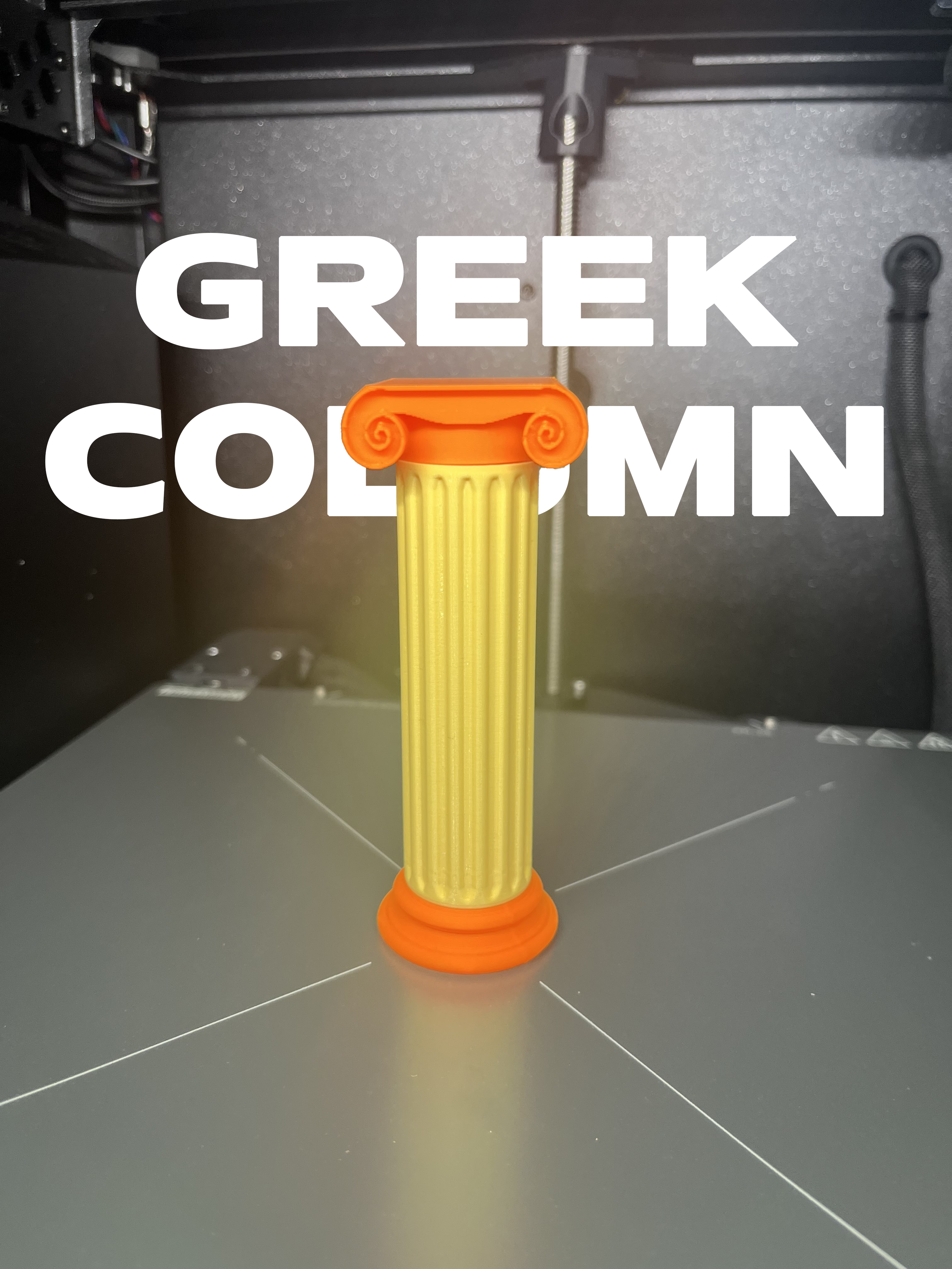Greek Collum .. Doric Ionic and Corithian in ONE