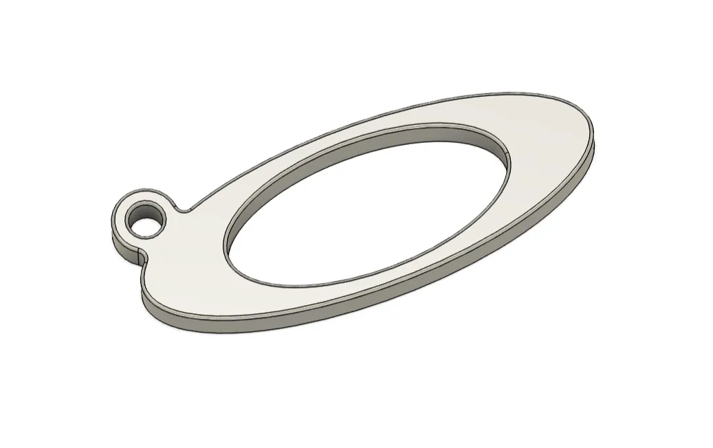 Oakley logo keychain by Herman | Download free STL model
