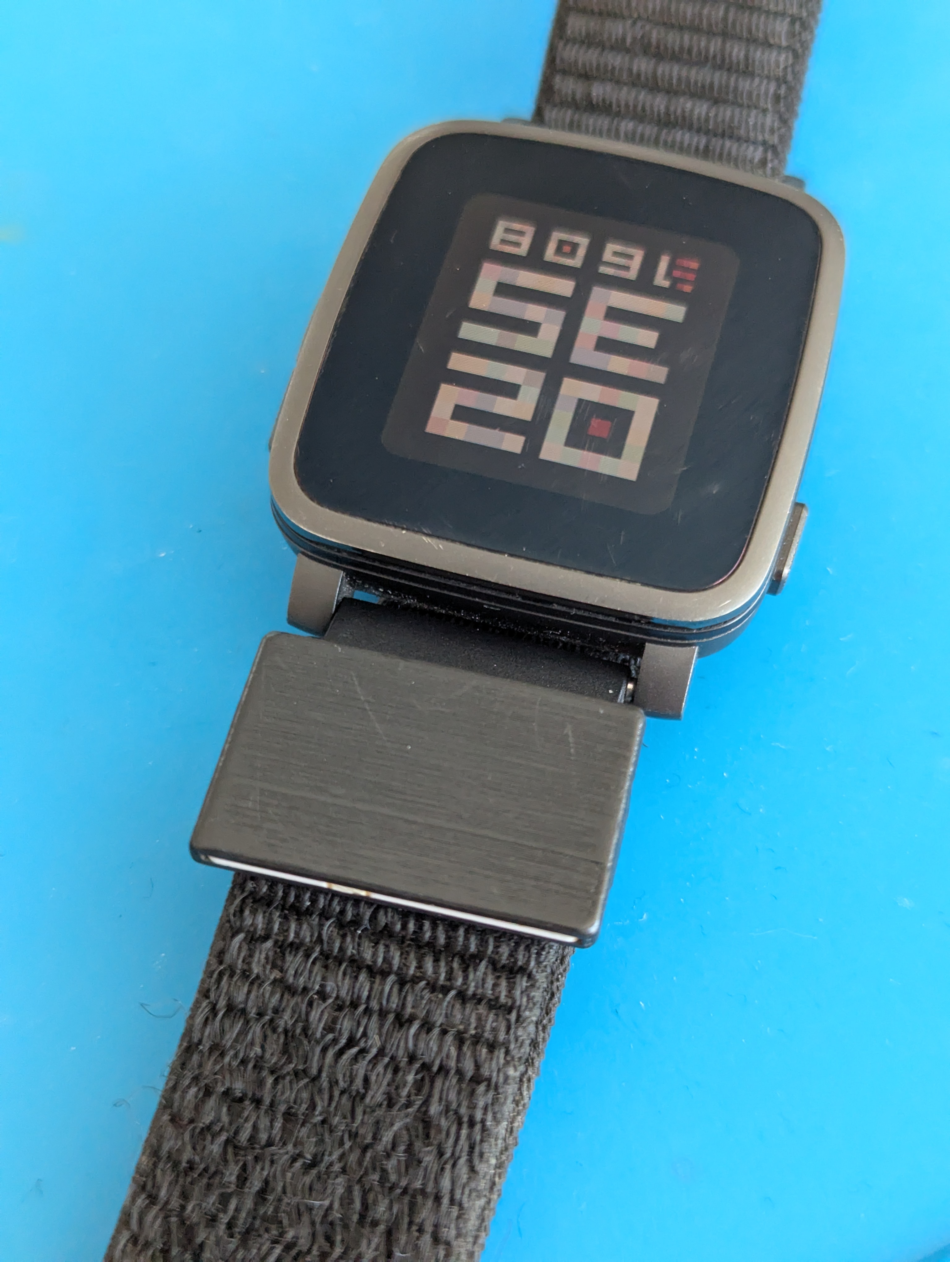SIM-sized payment card holder for 22mm watch straps/bands