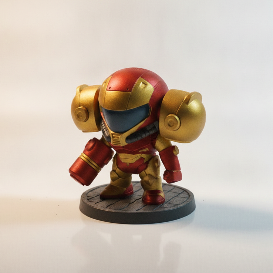 Samus Aran Suit Figurine 3D Printable