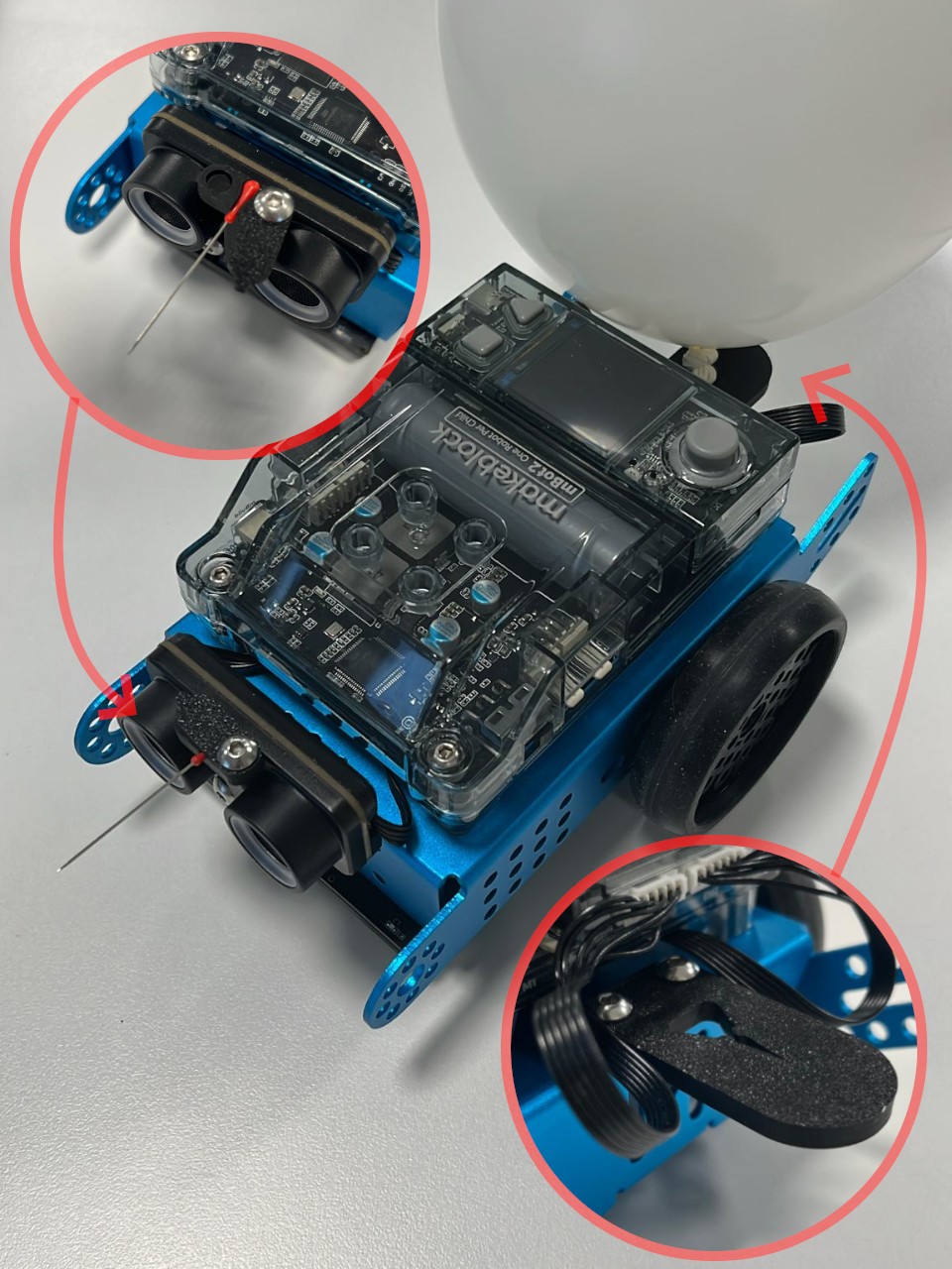 mBot 2 Balloon & Needle clips