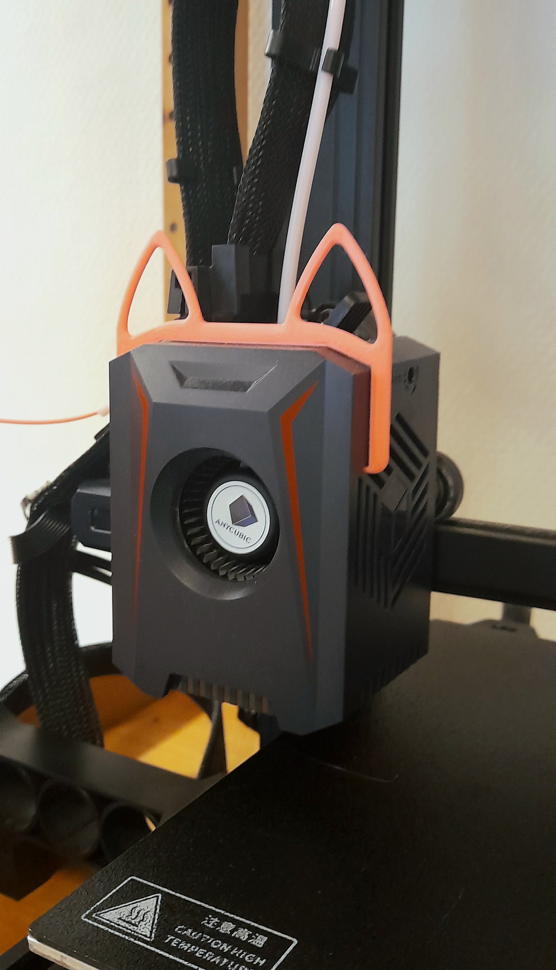 Anycubic Kobra 2 Neo - cat ears for Extruder/Hotend - simple design