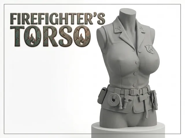 Firefighter Girl Torso
