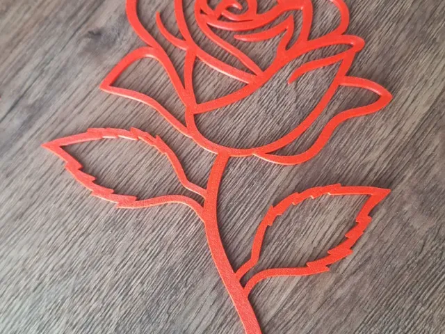 2 d Rose für deko