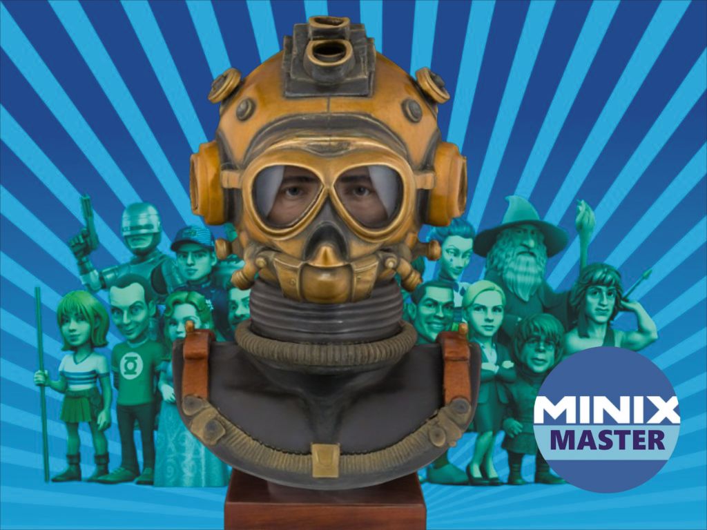 bust of a diver
