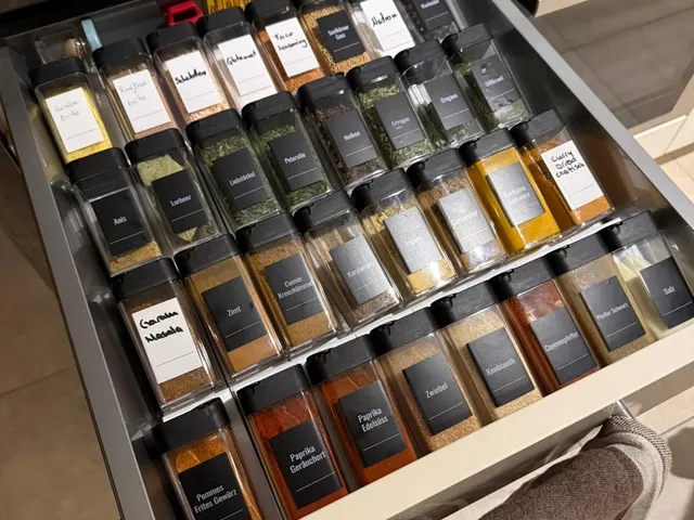Spice Rack Sorting System